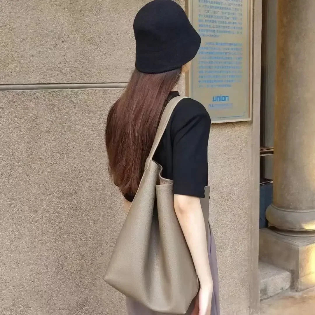 Grand Sac à Main fourre-tout - Glacia - Leather&Carry