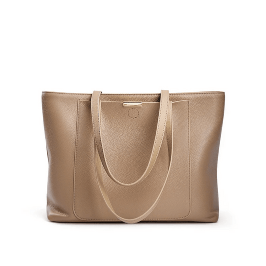 Sac à Main Porté Épaule Cuir Véritable - Klerba - Leather&Carry