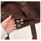 Sac De Cours En Faux Suédé - Karile Leather&Carry