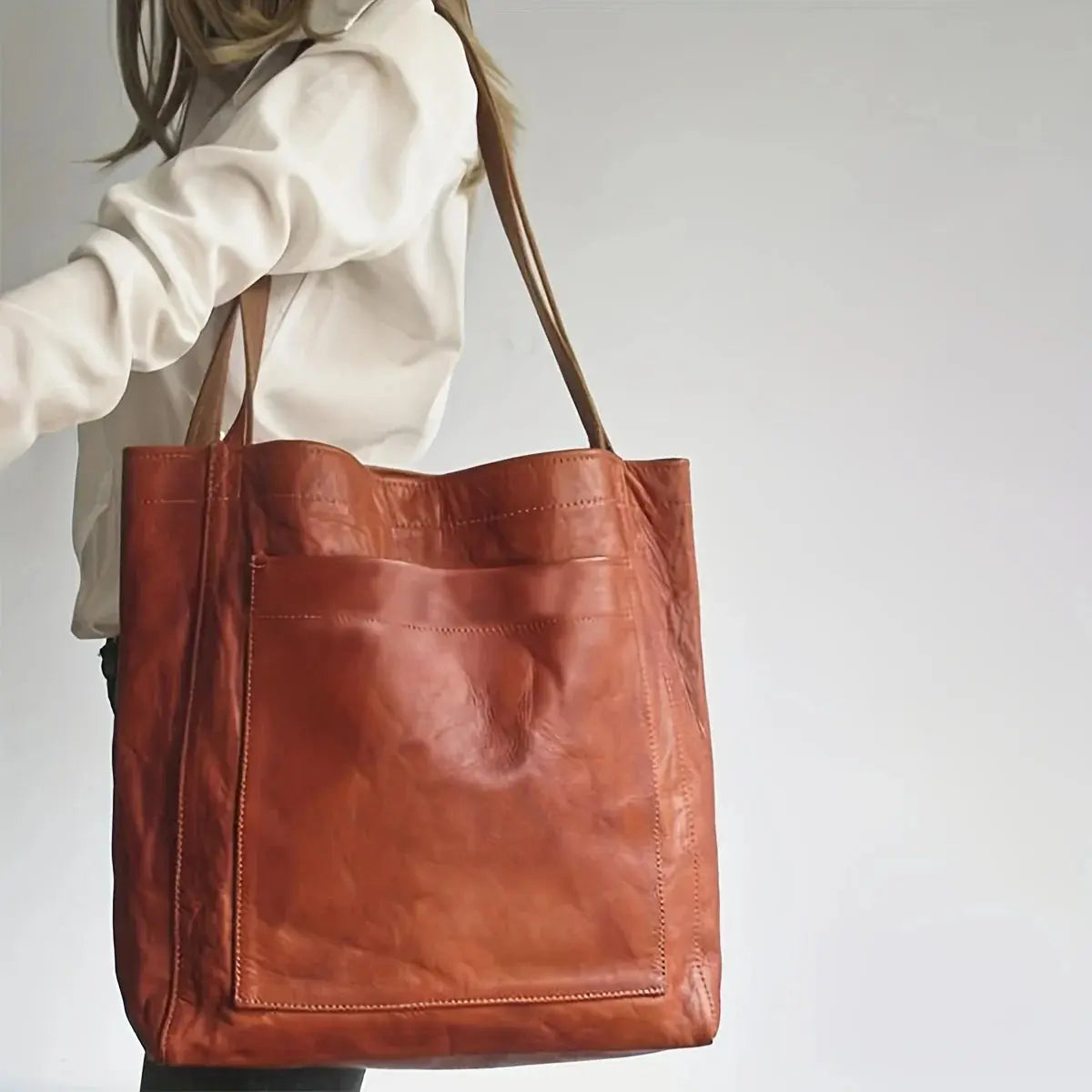 Arabella | Sac à main cuir cabas Leather&Carry