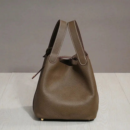 Charlène | Sac seau femme Leather&Carry