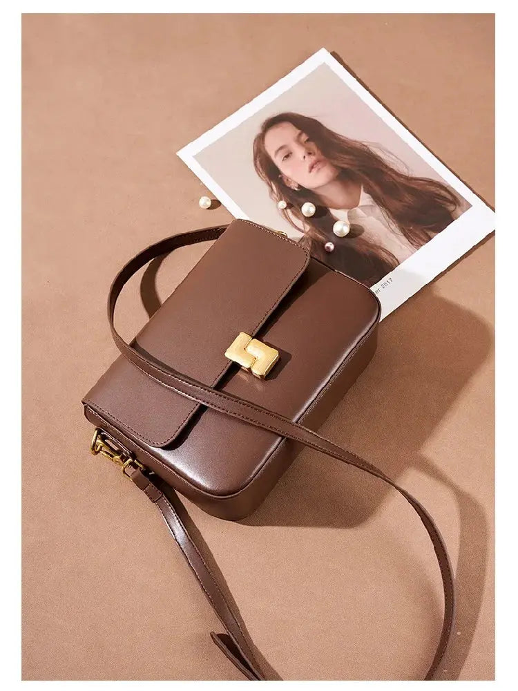 Coralie | Petit sac à main cuir vegan Leather&Carry