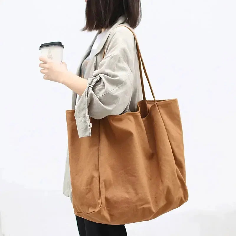 Dalila | Sac à main cabas large Leather&Carry