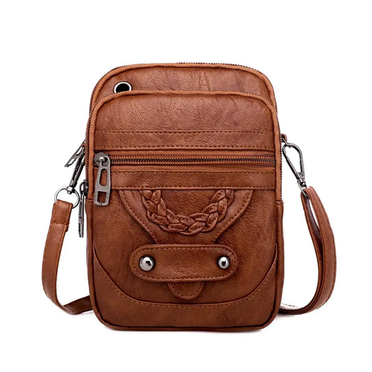 Diana | Pochette avec bandoulière cosy Leather&Carry