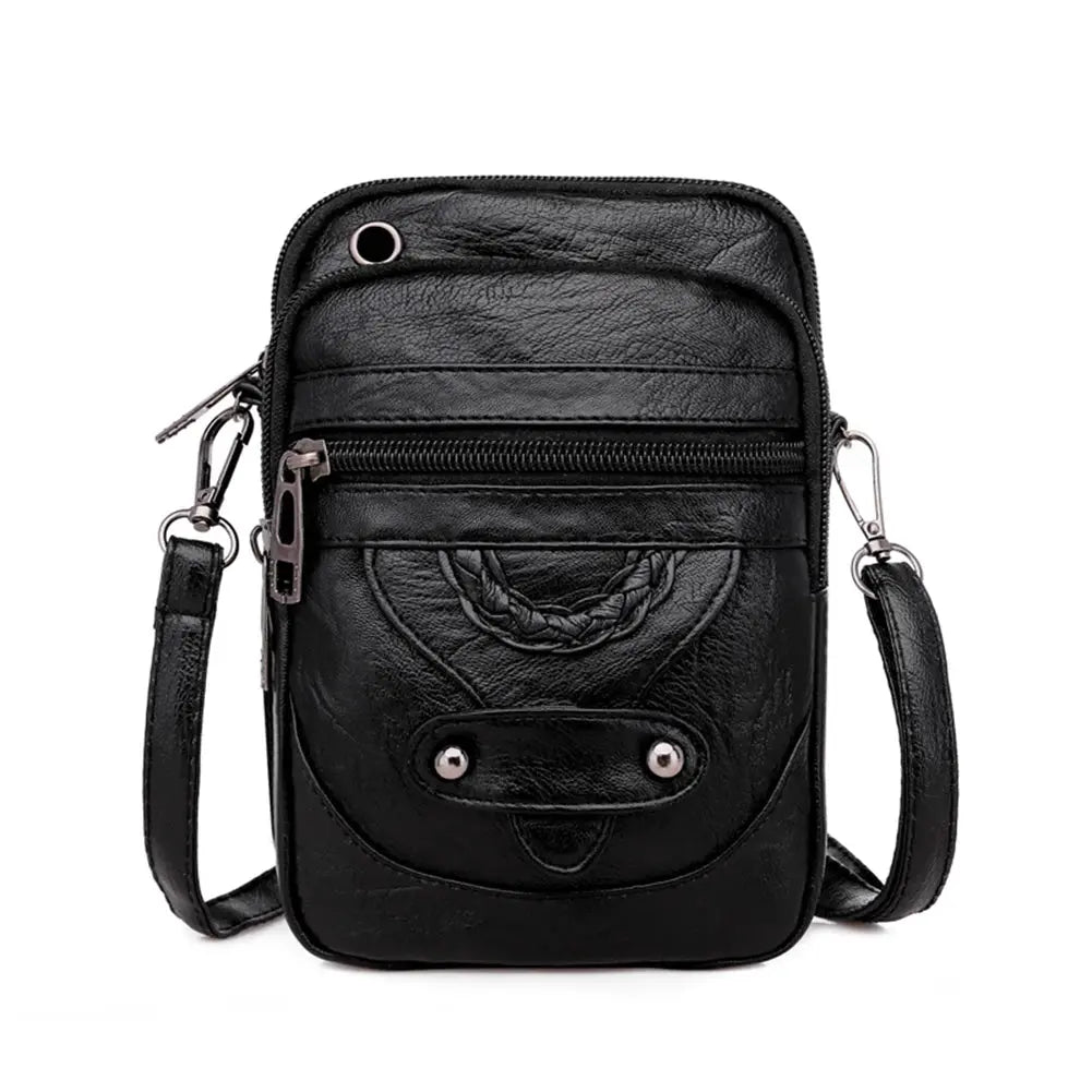 Diana | Pochette avec bandoulière cosy Leather&Carry