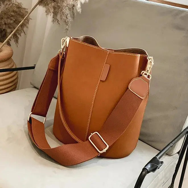 Doris | Sac à main cours étudiante avec sangle Leather&Carry
