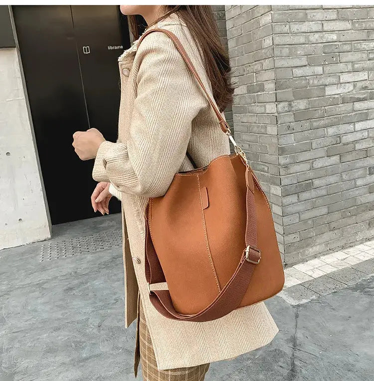 Doris | Sac à main cours étudiante avec sangle Leather&Carry