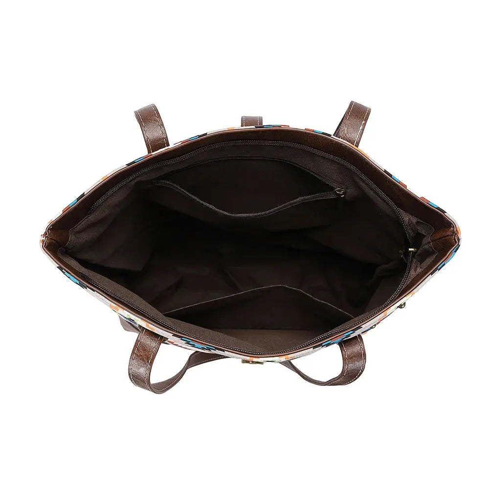 Dorly | Sac à main cabas motif Leather&Carry