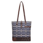 Dorly | Sac à main cabas motif Leather&Carry