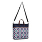 Eleonore | Sac à main bandoulière motif ethnique Leather&Carry