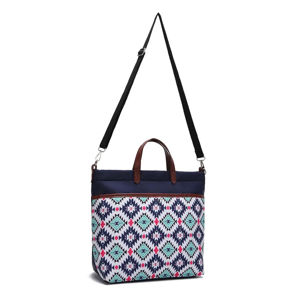 Eleonore | Sac à main bandoulière motif ethnique Leather&Carry