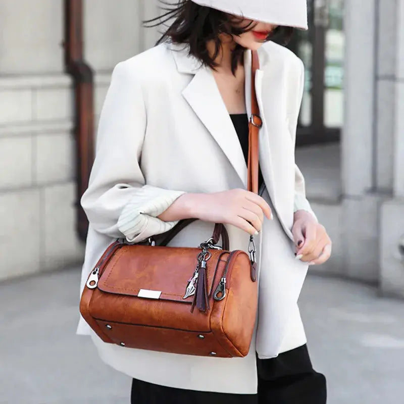 Enza | Sac à main cuir urbain Leather&Carry