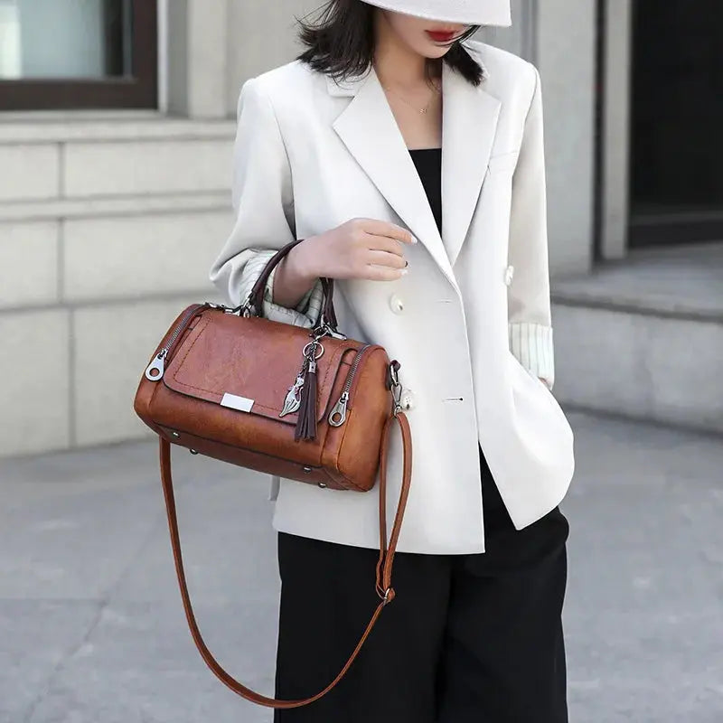 Enza | Sac à main cuir urbain Leather&Carry