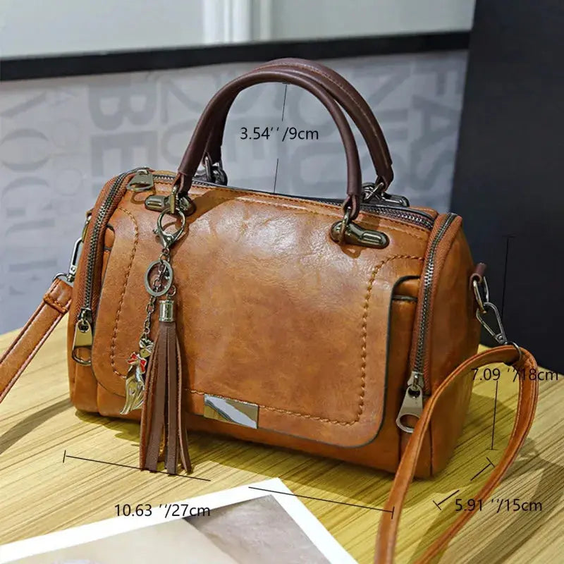 Enza | Sac à main cuir urbain Leather&Carry