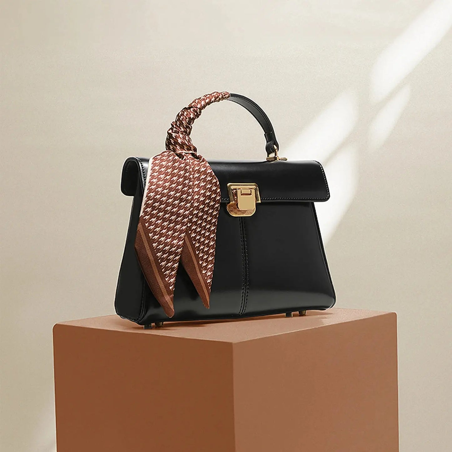 Falone | sac à main bandoulière en cuir véritable Leather&Carry