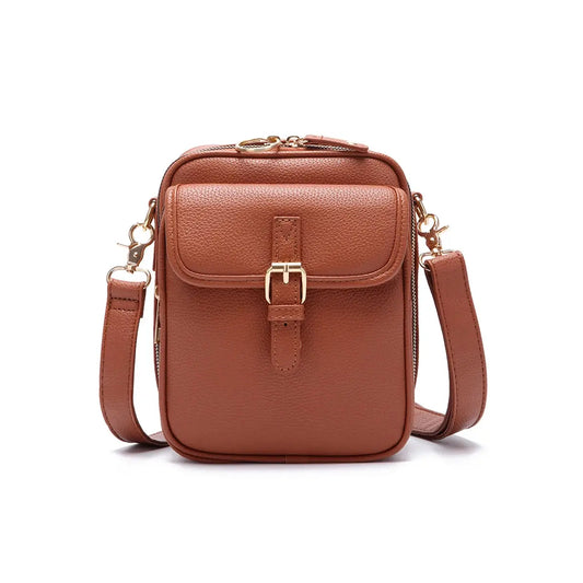 Gabrielle | Pochette avec bandoulière Leather&Carry