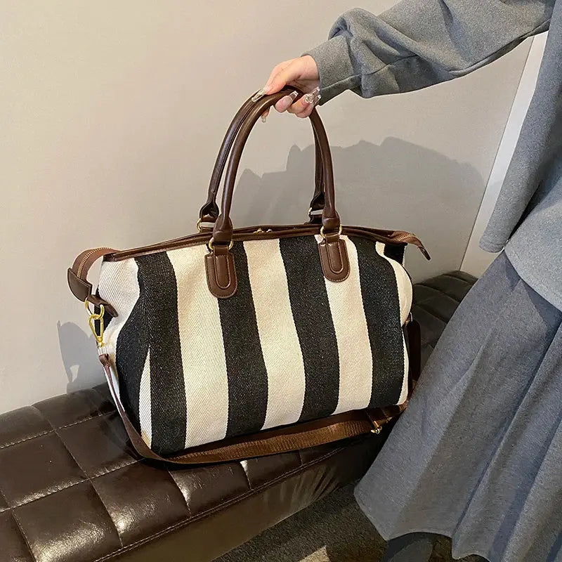 Grand Sac de Plage - Herline Leather&Carry