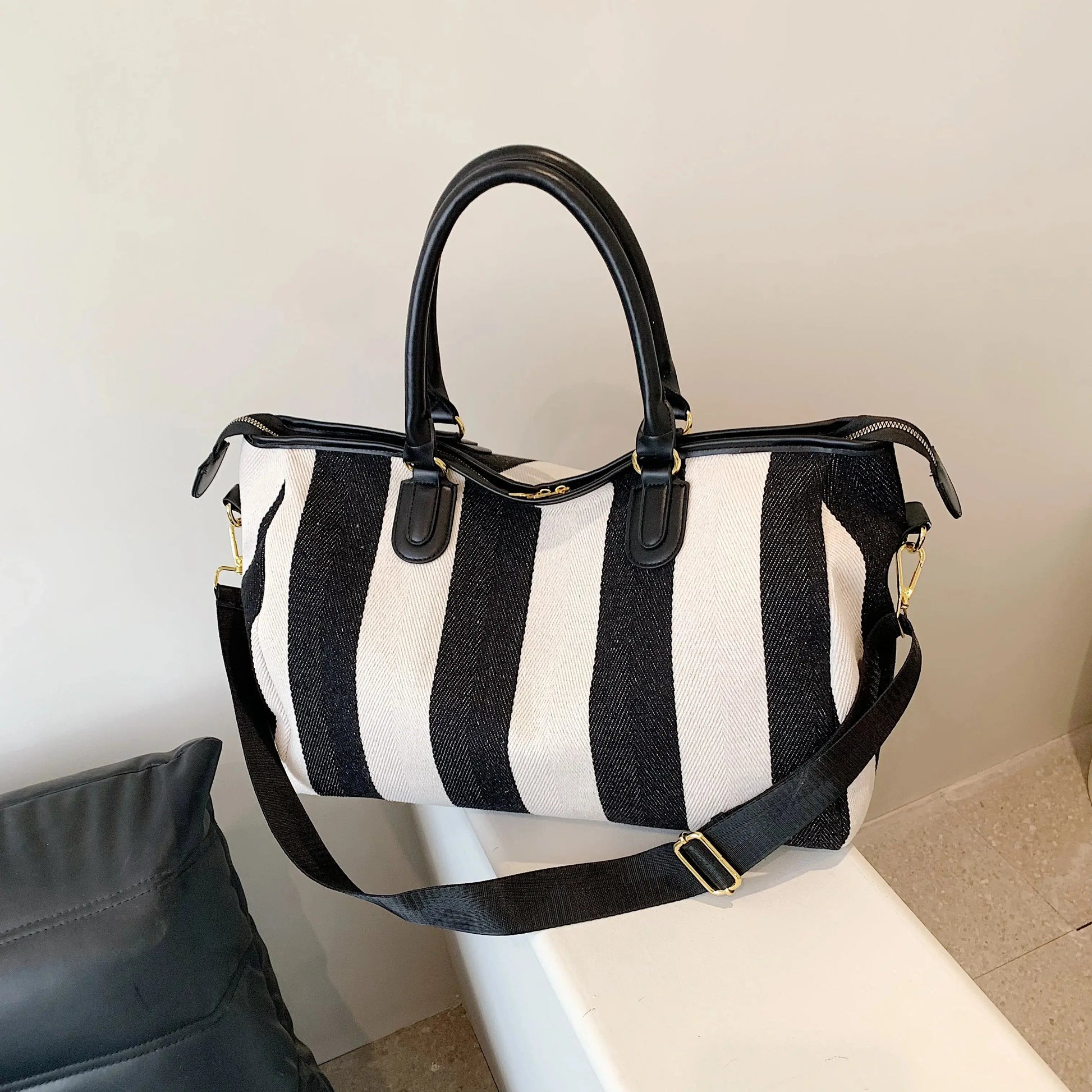 Grand Sac de Plage - Herline Leather&Carry