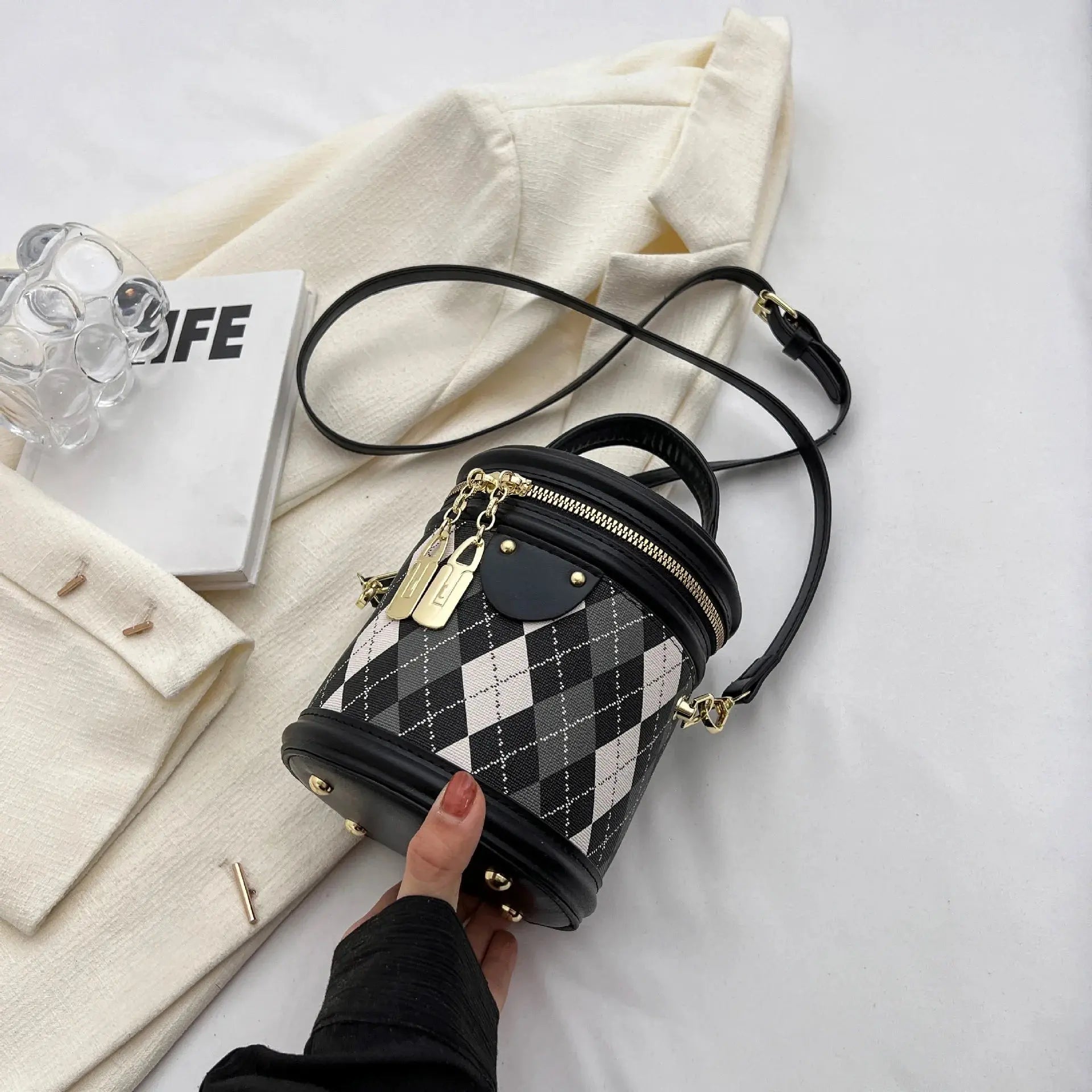 Irène | Petit sac à main tendance Leather&Carry