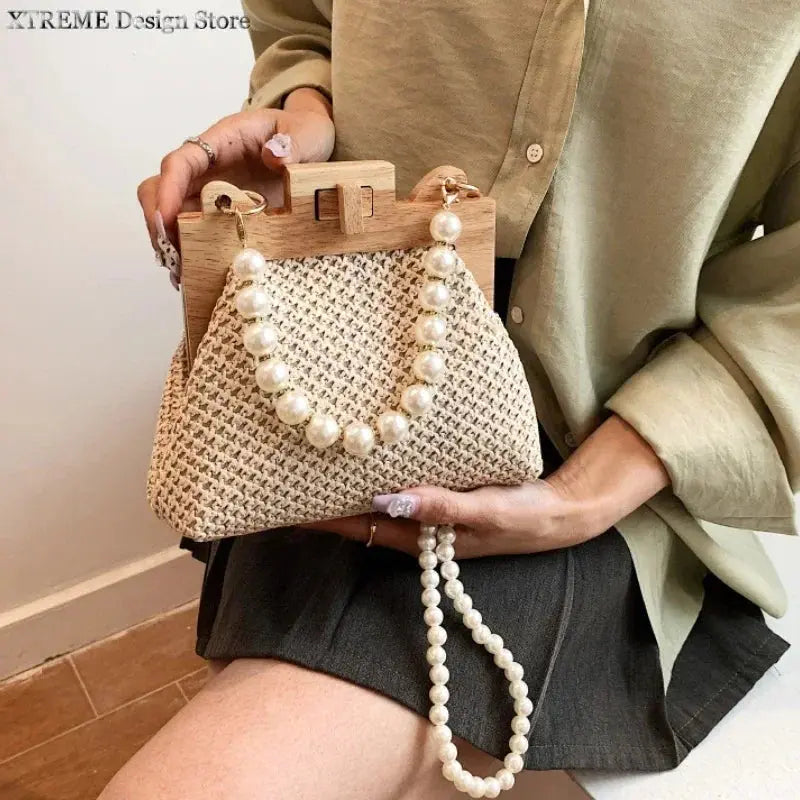 Juliette | Petit sac à main perle Leather&Carry