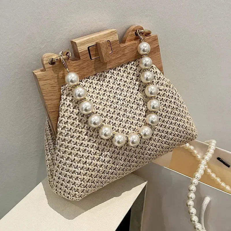 Juliette | Petit sac à main perle Leather&Carry
