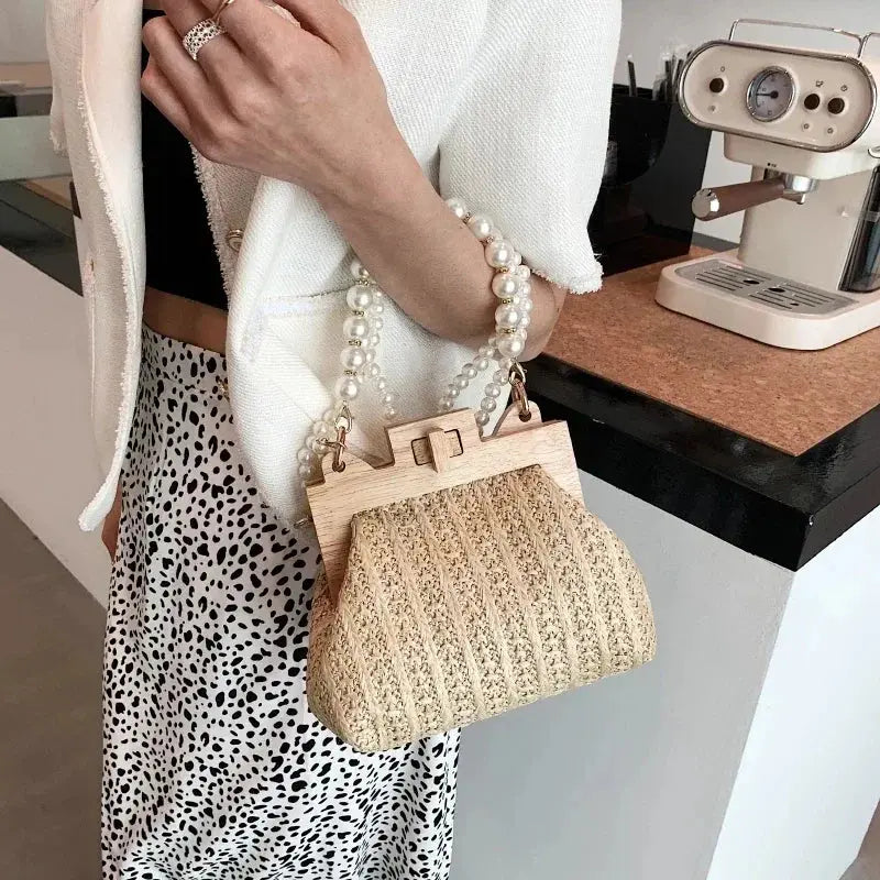 Juliette | Petit sac à main perle Leather&Carry