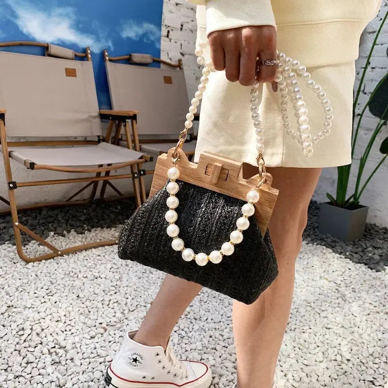 Juliette | Petit sac à main perle Leather&Carry