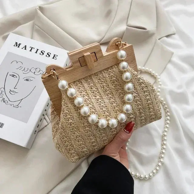 Juliette | Petit sac à main perle Leather&Carry