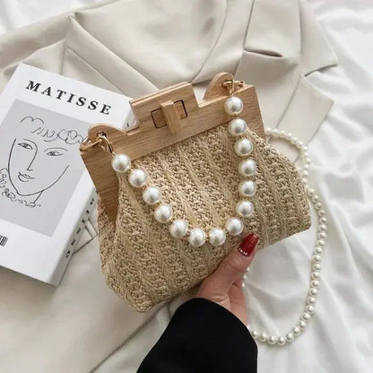 Juliette | Petit sac à main perle Leather&Carry