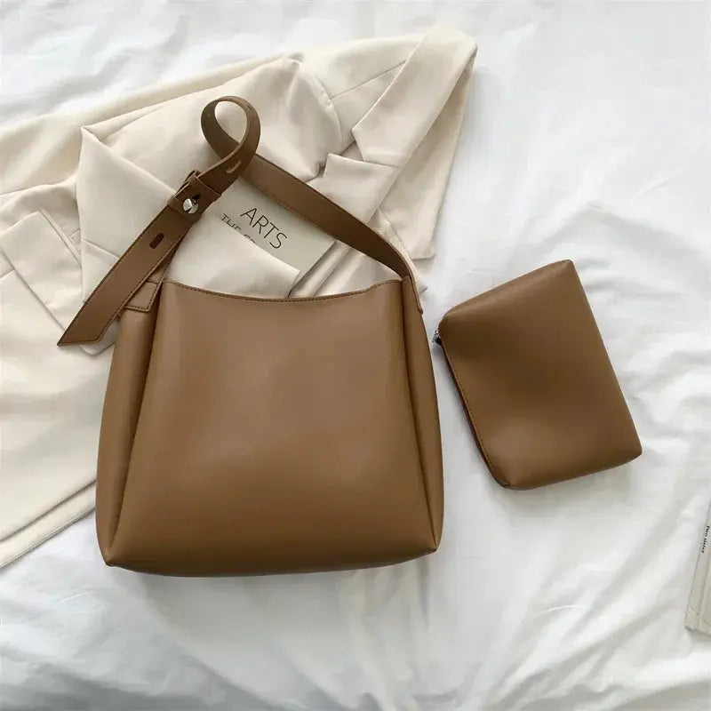 Lavinia | Sac à main cabas en cuir souple Leather&Carry