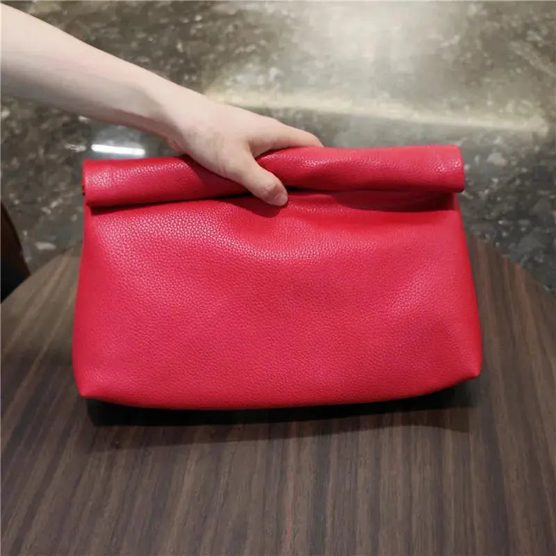 Leïla | Pochette en cuir souple Leather&Carry