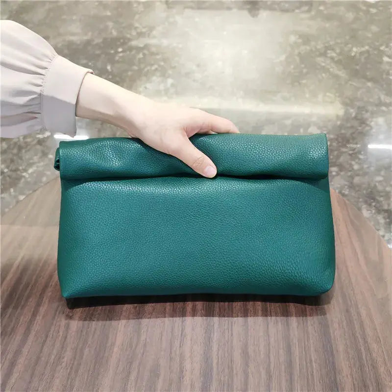 Leïla | Pochette en cuir souple Leather&Carry