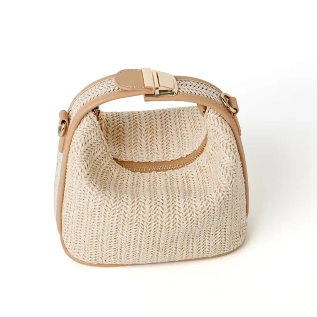 Livia | Petit sac à main tressé Leather&Carry