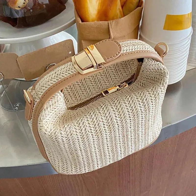 Livia | Petit sac à main tressé Leather&Carry