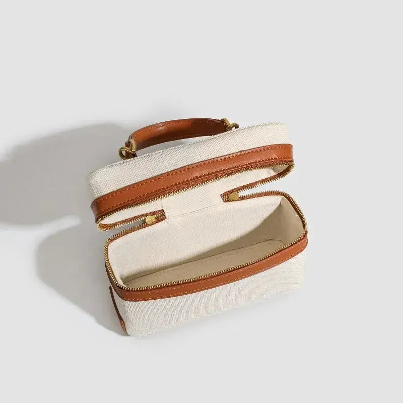 Mini Sac à Main Beige - Erneste Leather&Carry