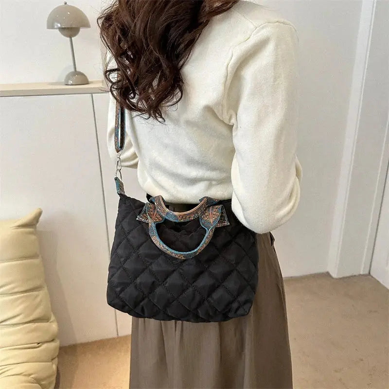 Miu | Sac à main bandoulière matelassé Leather&Carry