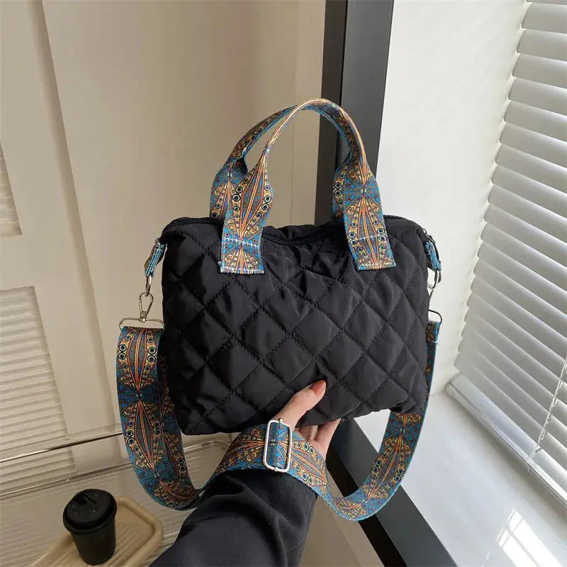 Miu | Sac à main bandoulière matelassé Leather&Carry