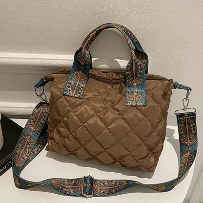 Miu | Sac à main bandoulière matelassé Leather&Carry