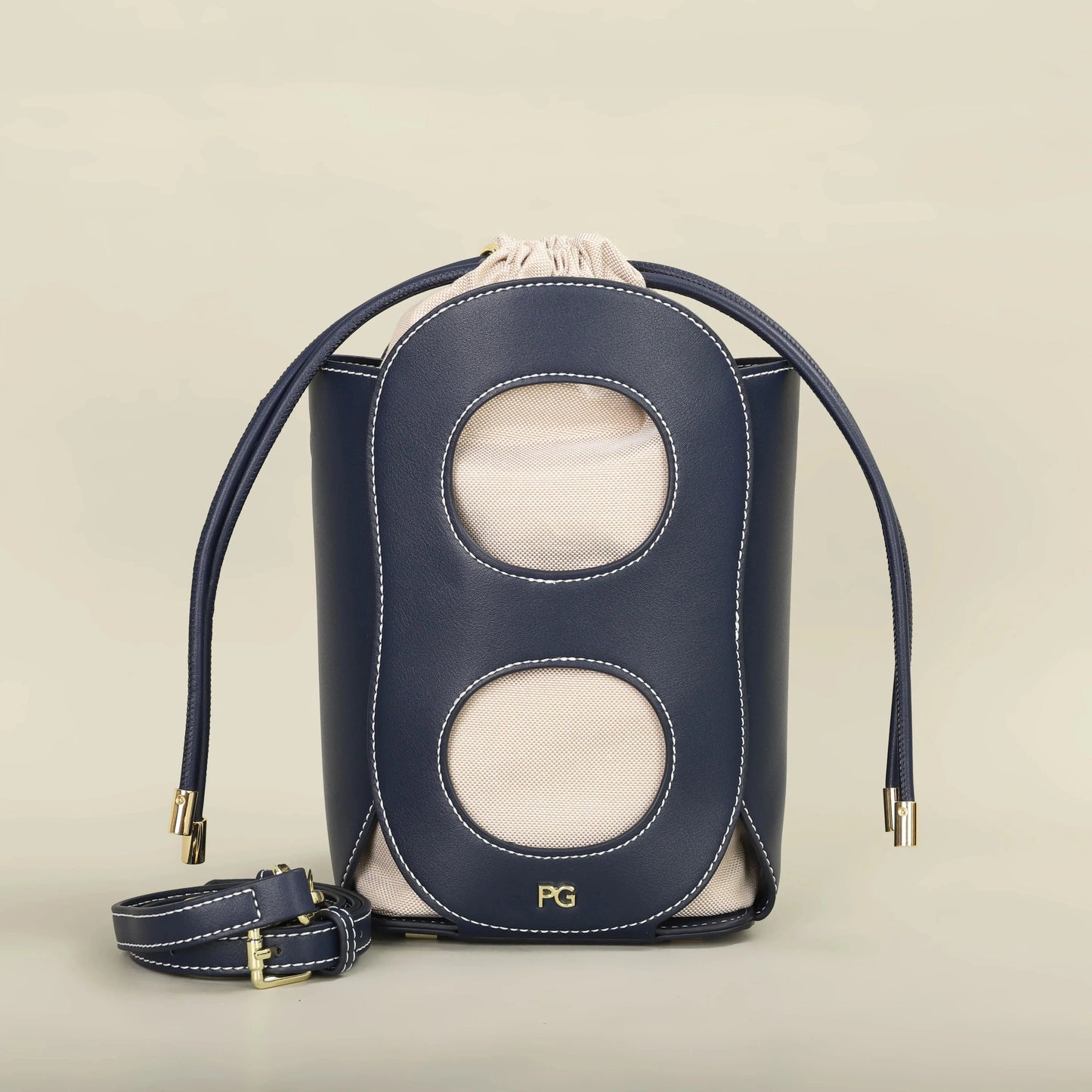 PG PATSY GARIS Women's Crossbody Bag New Luxury Brand Designer Simple Atmosphere Hollow Design Fashion Shoulder bag Women's Leather&Carry