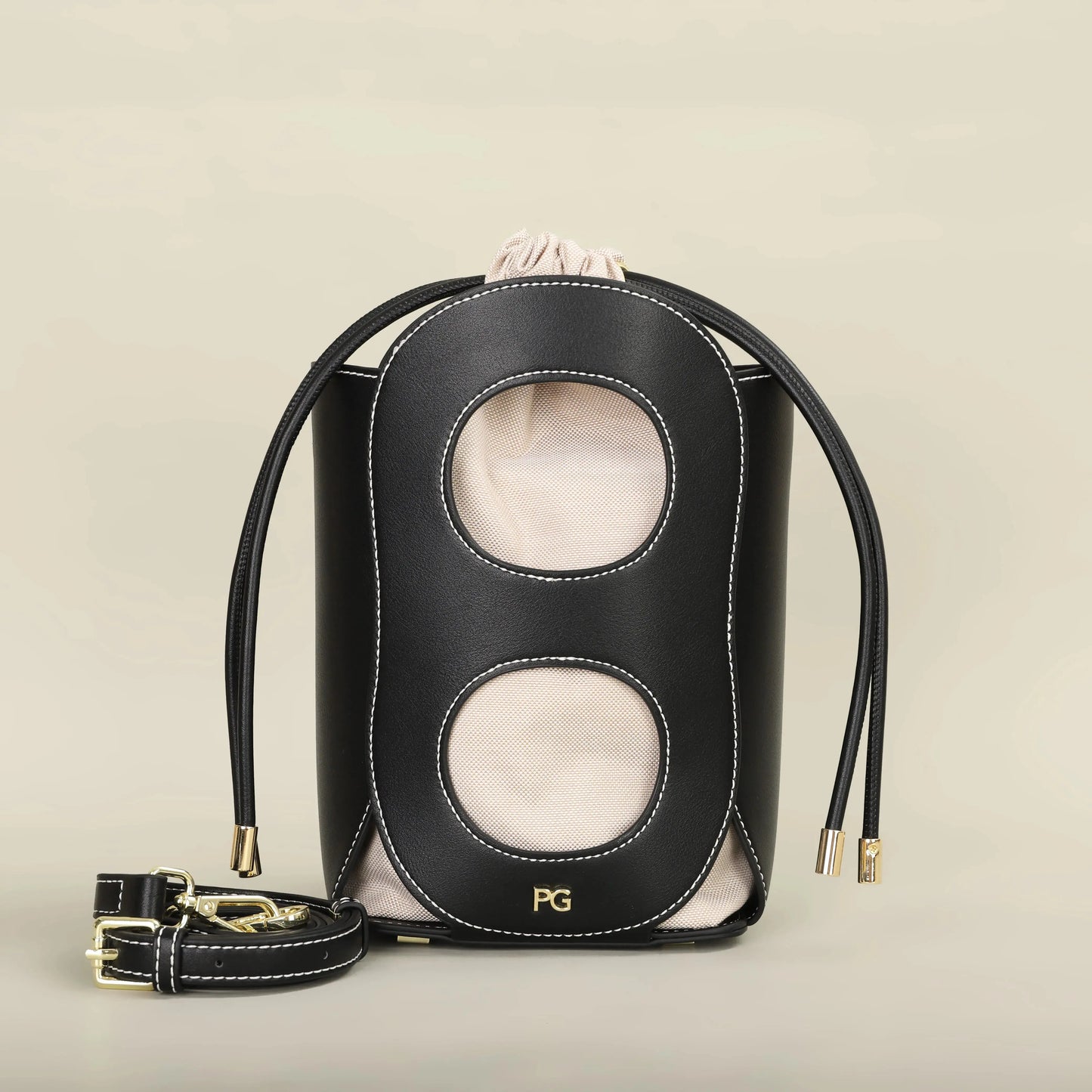 PG PATSY GARIS Women's Crossbody Bag New Luxury Brand Designer Simple Atmosphere Hollow Design Fashion Shoulder bag Women's Leather&Carry