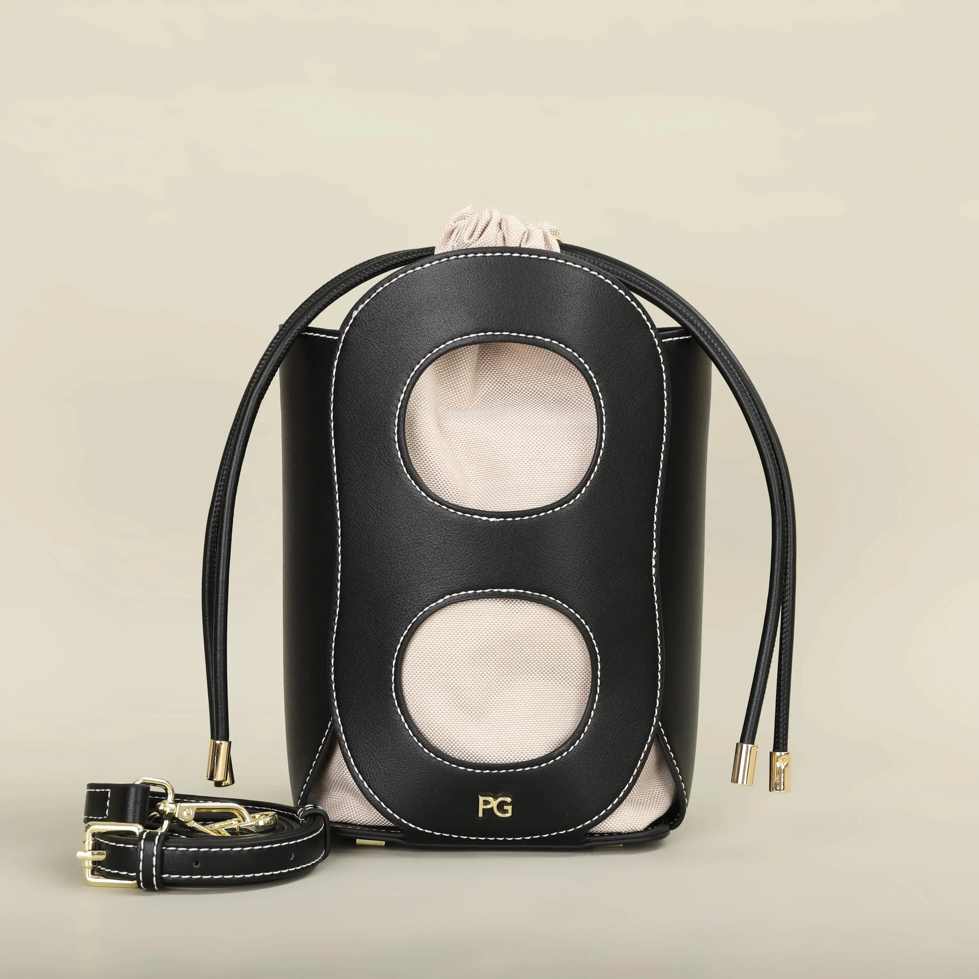 PG PATSY GARIS Women's Crossbody Bag New Luxury Brand Designer Simple Atmosphere Hollow Design Fashion Shoulder bag Women's Leather&Carry