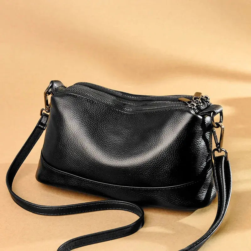 Perla | Petit sac à main en cuir souple Leather&Carry