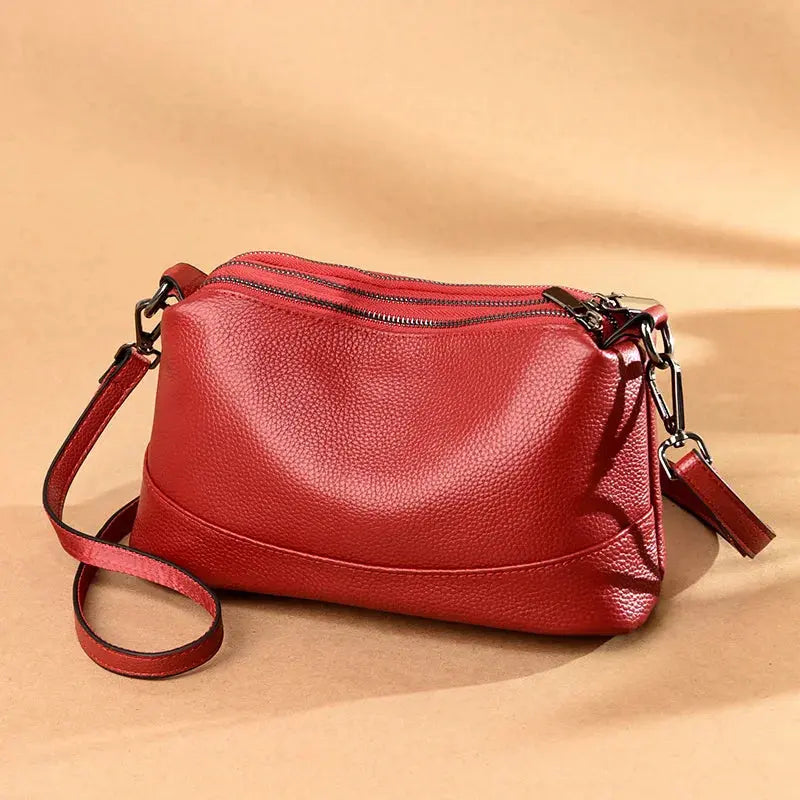 Perla | Petit sac à main en cuir souple Leather&Carry