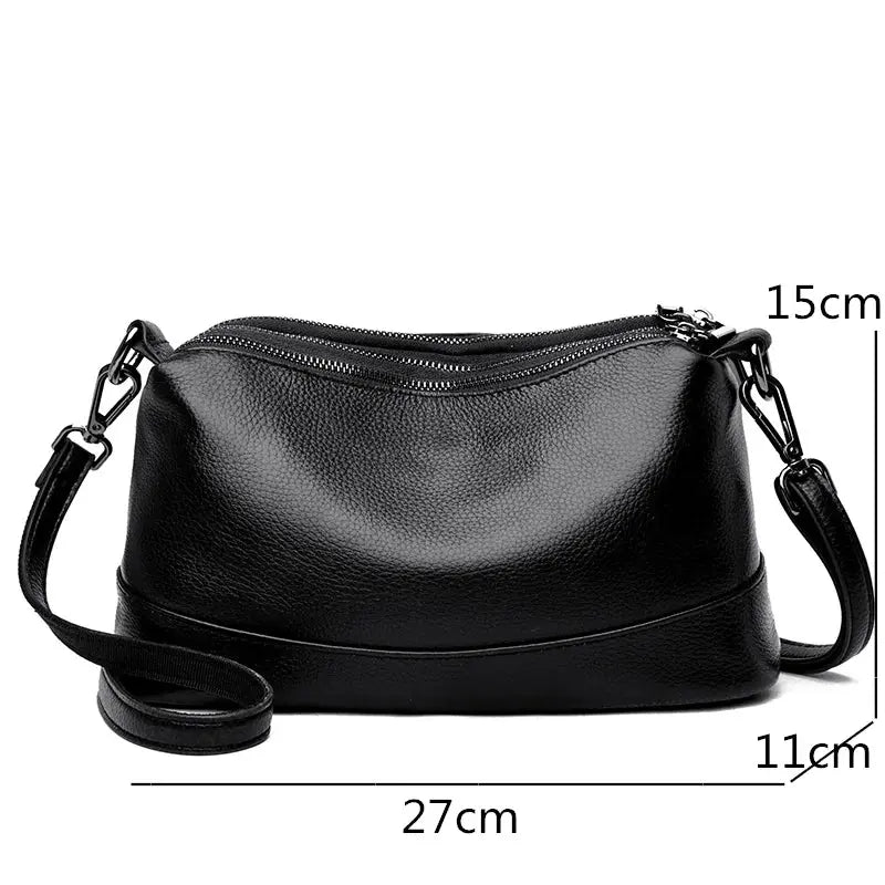 Perla | Petit sac à main en cuir souple Leather&Carry