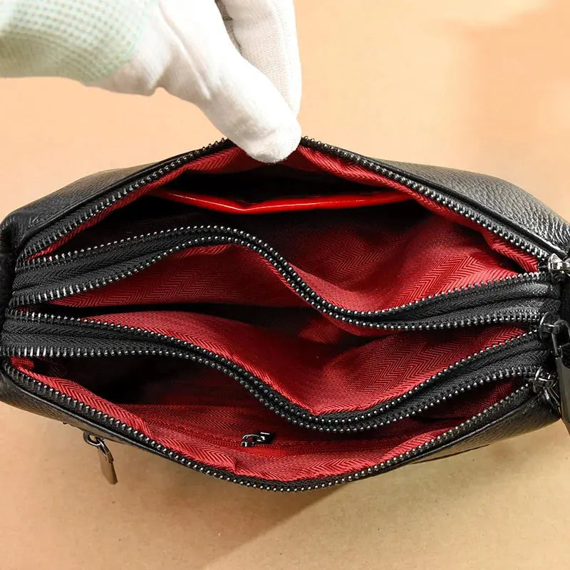 Perla | Petit sac à main en cuir souple Leather&Carry