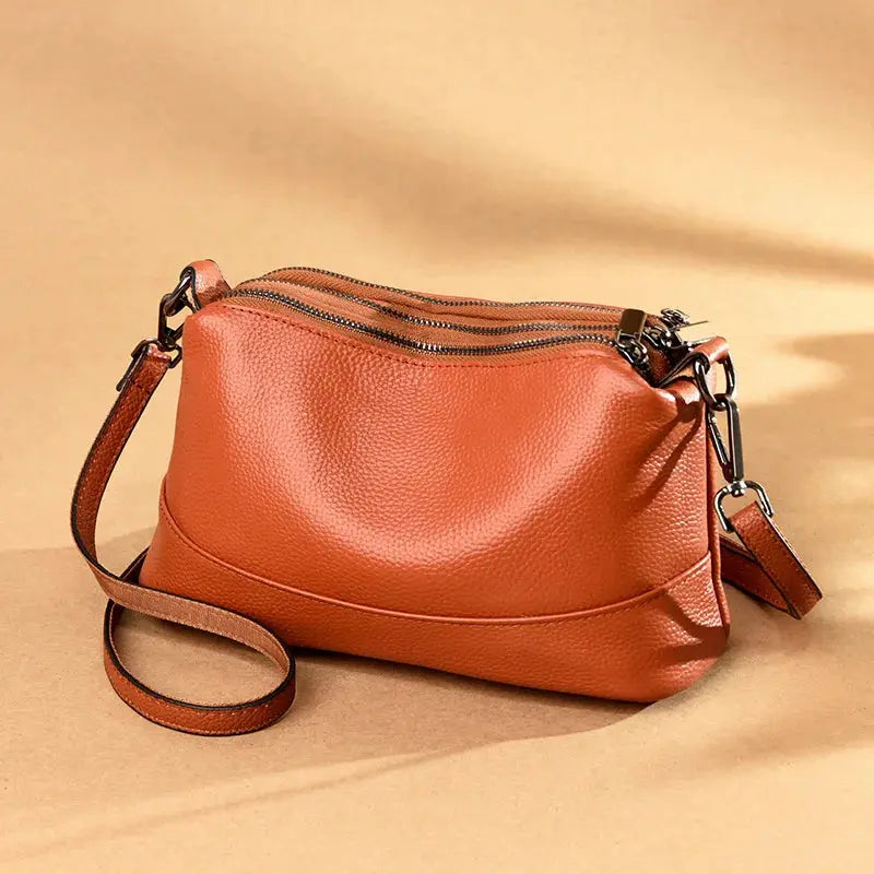 Perla | Petit sac à main en cuir souple Leather&Carry