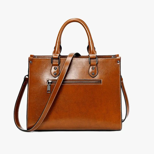 Porta | sac à main cuir grainé Leather&Carry