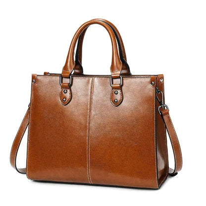 Porta | sac à main cuir grainé Leather&Carry