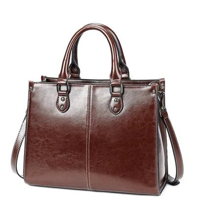 Porta | sac à main cuir grainé Leather&Carry