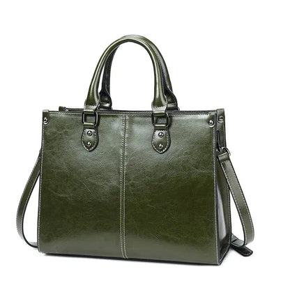 Porta | sac à main cuir grainé Leather&Carry